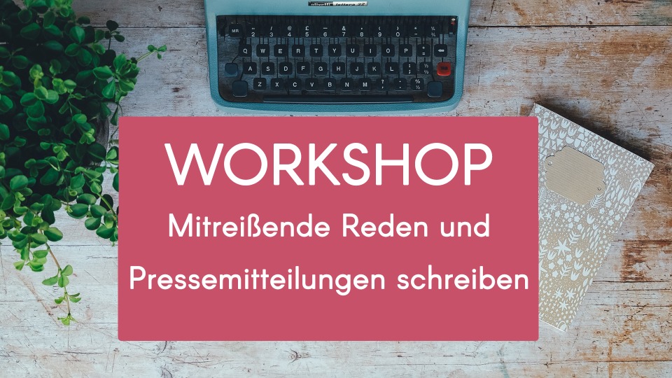 Bestlifeproject Workshop Reden schreiben