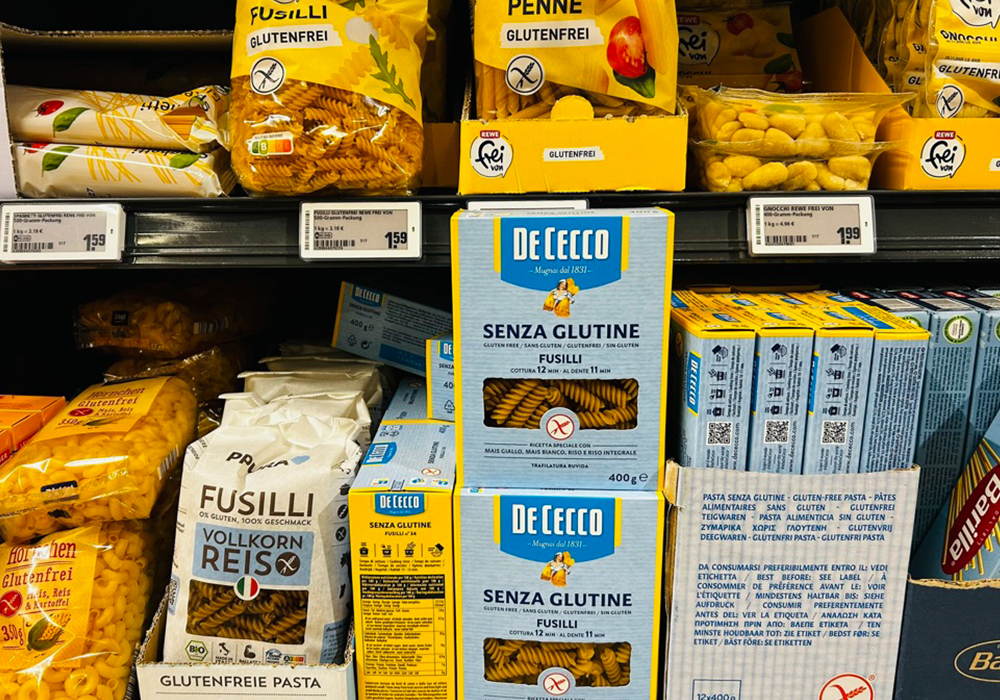 Glutenfreie Produkte